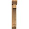 Ekena Millwork Imperial Slat Rough Sawn Bracket w/ Offset Brace, Western Red Cedar, 8"W x 36"D x 48"H BKT0806X36X48IMP06RWR - alternate 4